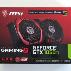 MSI GeForce GTX 1050 Ti