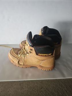 Caterpillar steel-toed boots Mens 9