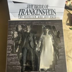 The Bride Of Frankenstein Monster An His Mate