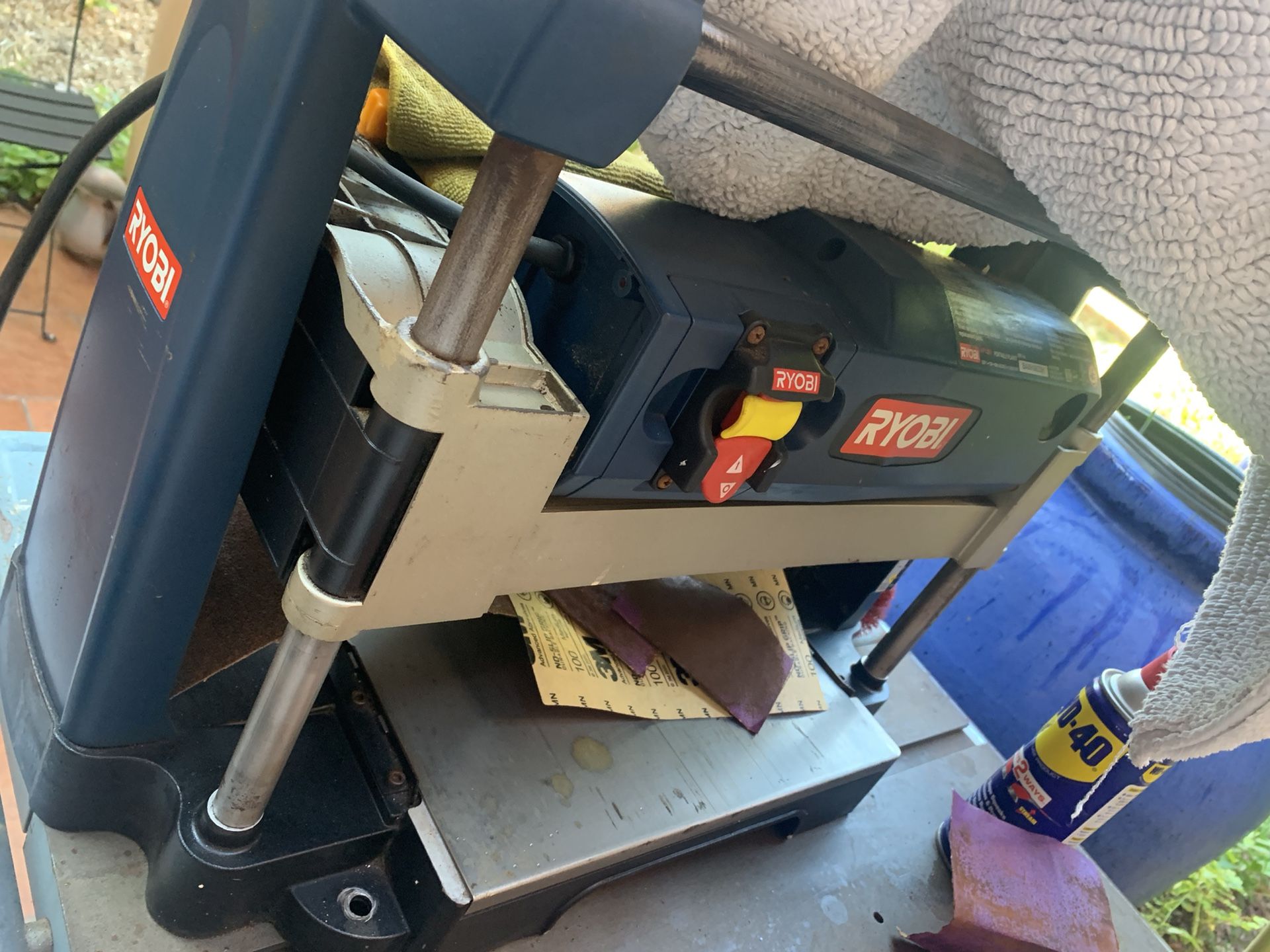 PORTABLE PLANER and TABLE SAW