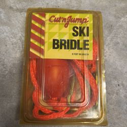 Cut N Jump Ski Bridle Ski-Master 8’ Feet In Length Polypropylene Line 3 Snap Hooks & Lg. Float