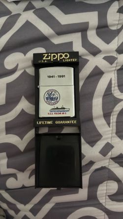 USA Zippo lighter 1(contact info removed) brand new! USS Vulcan AR 5.