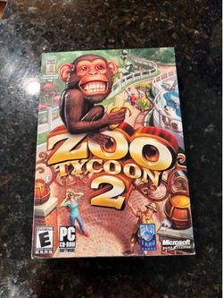 Zoo Tycoon 2 PC Game – Complete in Box (CIB) – Original 2004 Release