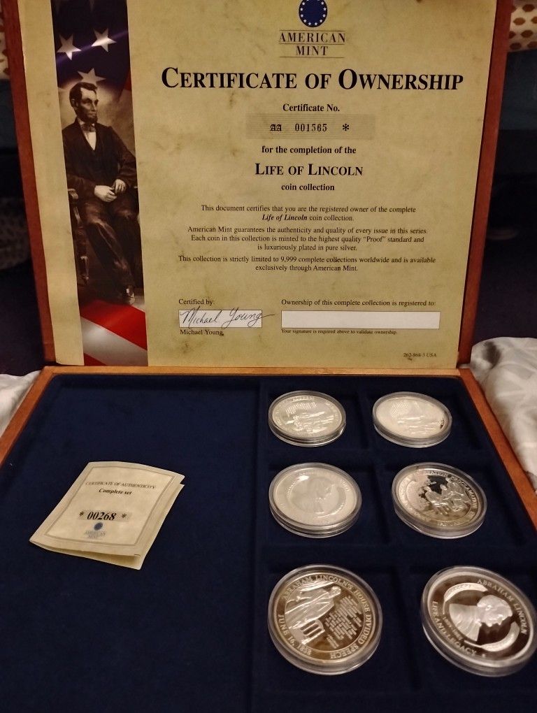 Life Of Lincoln Complete Set