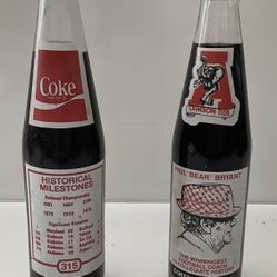 10 unopened 1979 coke bottles