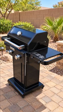 KitchenAid 2-Burner Gas BBQ Grill – Excellent Condition