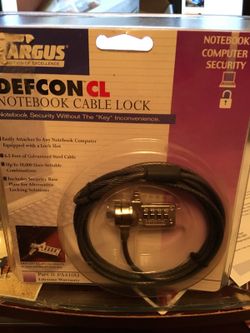 Notebook cable lock