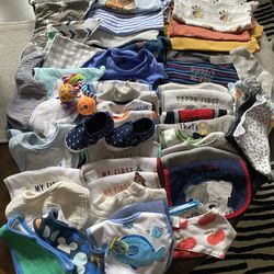 Load Of Baby Clothes 6-9 Months 