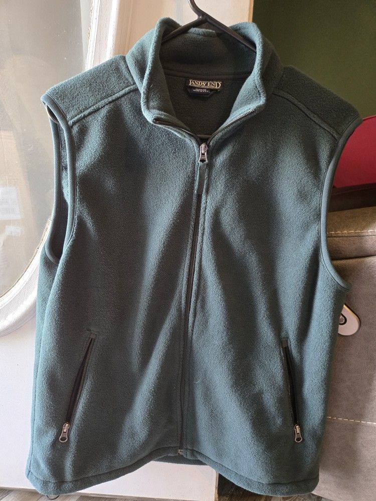 Mens Lands End Vest