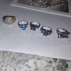 Women's Silver Rings 