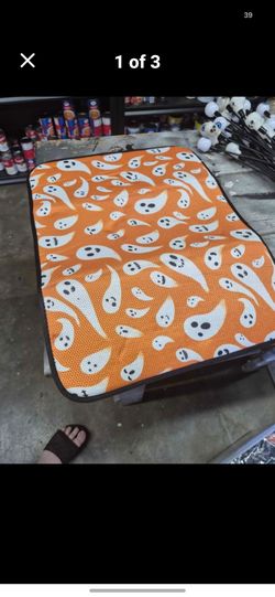 Halloween  dish drying mat