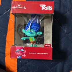 Hallmark Trolls Holiday Ornament Christmas Branch
