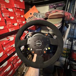 Thrustmaster x Sparco Rally Wheel Add On R383 MOD  Mint Condition 