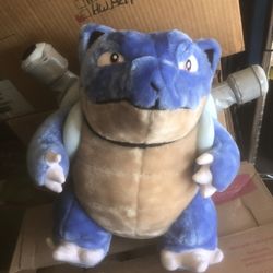 Pokemon Blastoise Nintendo Stuffed 1999