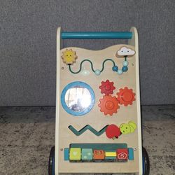 B. toys Wooden Activity Walker - Little Learning Steps