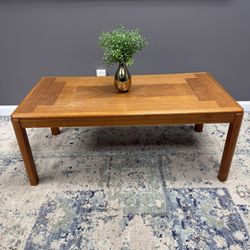 MCM Danish Teak Wood Coffee Table