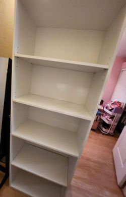 White Bookshelf