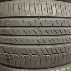 Tires 315-30r22 Continental  80%