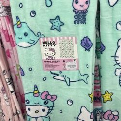 Hello Kitty Mermaid Blanket 