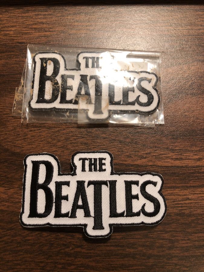 Two Embroidered “Beatles” Emblems! Great for Jacket, Shirt or Framing....