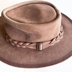Australian Overlander Leather Bush Hat