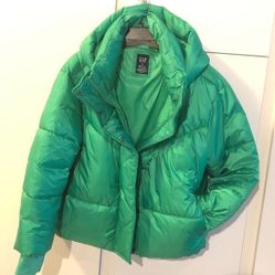 XS Puff Cropped Jacket for women GAP