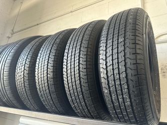 SET OF TIRE 205 75 15 GOODYEAR 85% LIFE