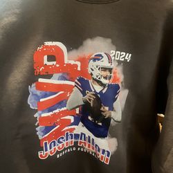 Josh Allen MVP Bills Crew Neck Sweatshirt 