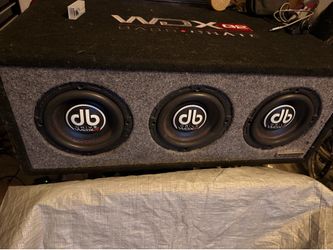 3-6.5” DB Drive subs