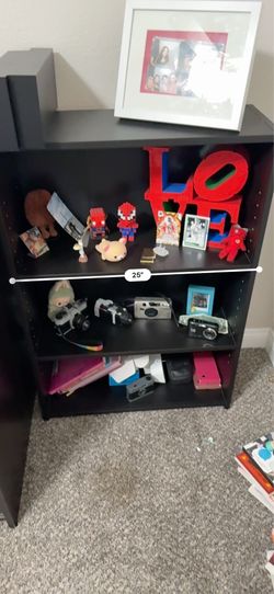 Book shelve black