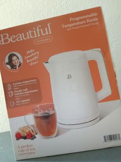 Programmable kettle. Beautiful