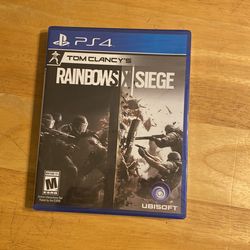 Tom Clancy’s Rainbow six siege PS4 PlayStation 4 And 5