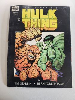 Vintage Hulk & The Thing Marvel Graphic Novel #29