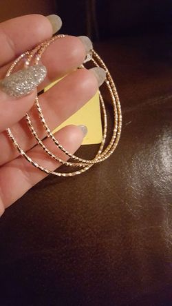 14k GF( gold filed ) bangels set of 3