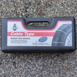 Snow Cable Chains. Unused