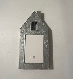 NWT Pottery barn galvanized metal picture frame