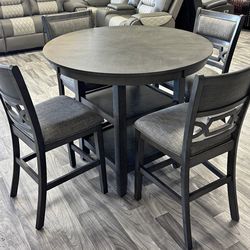 New 5pc dining set in box buy now pay later $39 down no credit needed