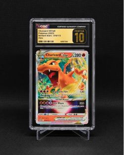 Charizard VSTAR 018/172 Brilliant Stars Ultra Rare CGC Pristine 10