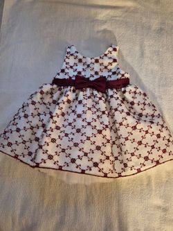 NEW! Baby Girl party/formal dress, Size 12 mo, American Princess