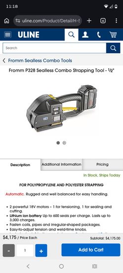 Strapping tool