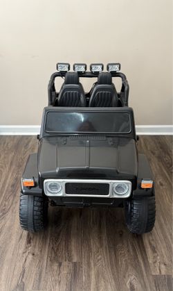 Remote Control (RC) and self drive 2-seater toddler/child car