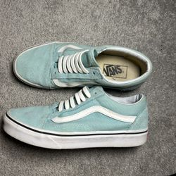 🌿 Vans Old Skool – Mint Green (Size US 6.5 Men / 8 Women)