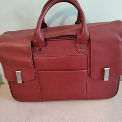 File Cabinet Leather Briefcase
