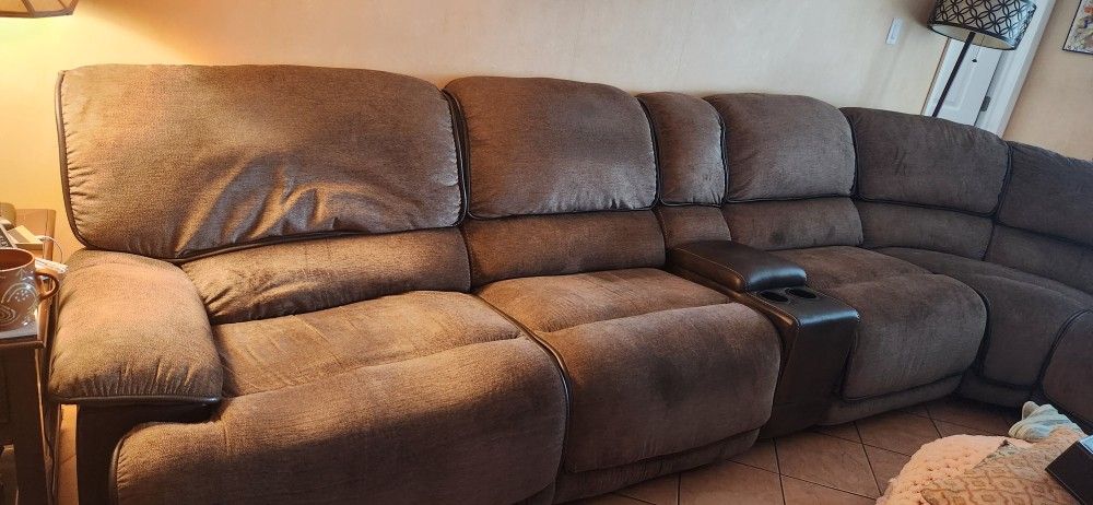 FREE! Power Reclining Sectional