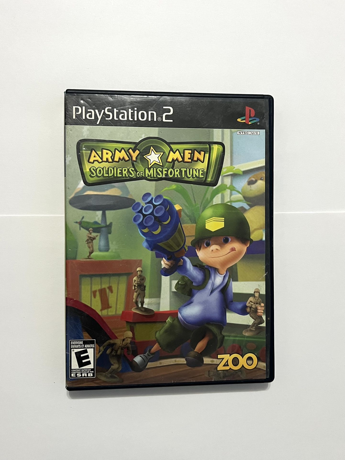 Army Men: Soldiers of Misfortune (Sony PlayStation 2, 2008) PS2 Complete CIB