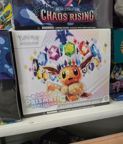 Pokemon prismatic evolutions elite trainer box