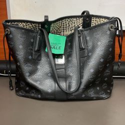 MCM Handbag Tote With Logo