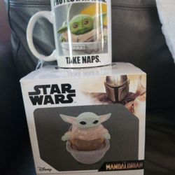 New Star Wars Mandalorian The Child Stackable Salt And Pepper Shaker Kitchen Home Decor And Coffee Mug Vaso Para Cafe Y Set Para Pimienta Y Salero