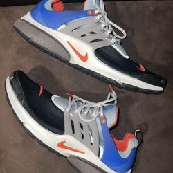 Nike Air Presto Premium”Shoe Shop" Black/Dusty Sage/Racer Blue/Team Orange sz 13