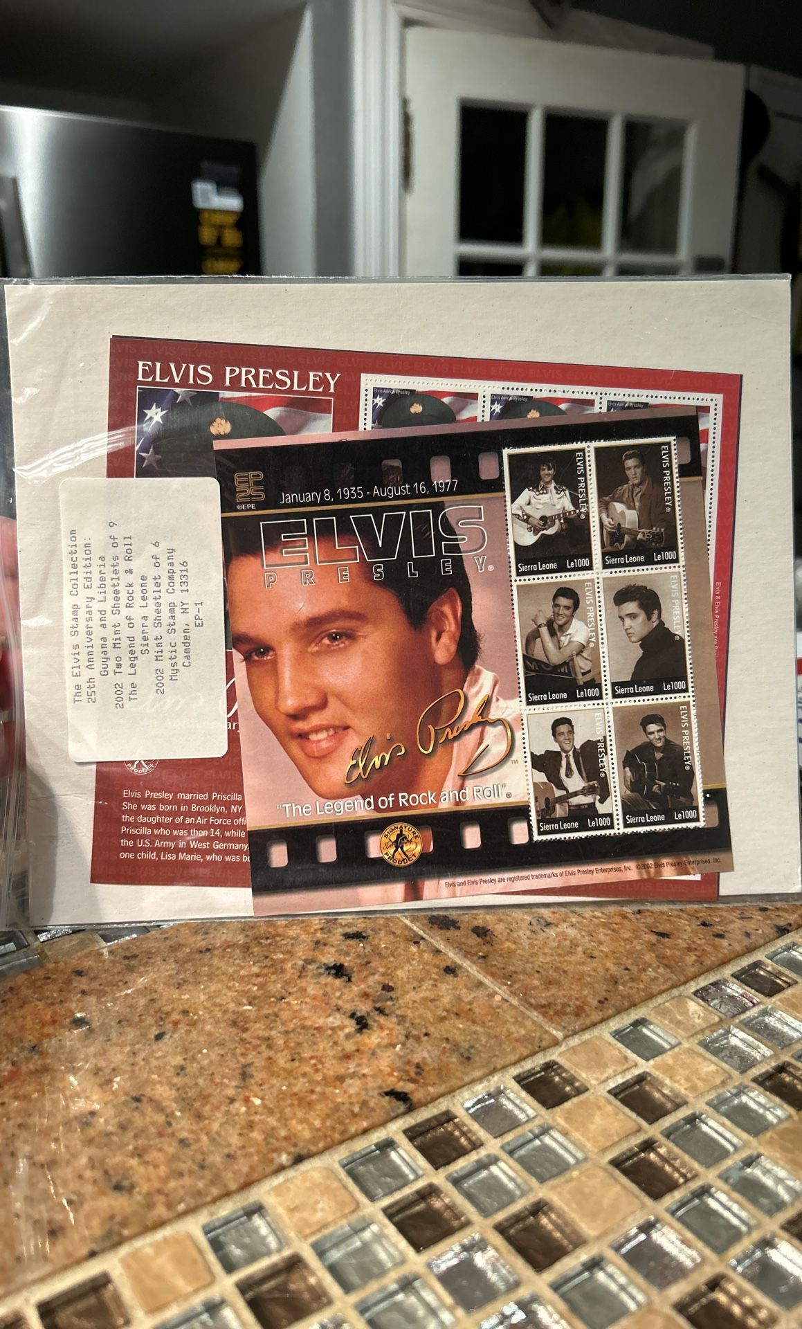 Elvis Stamp Collection 25th Anniversary Edition